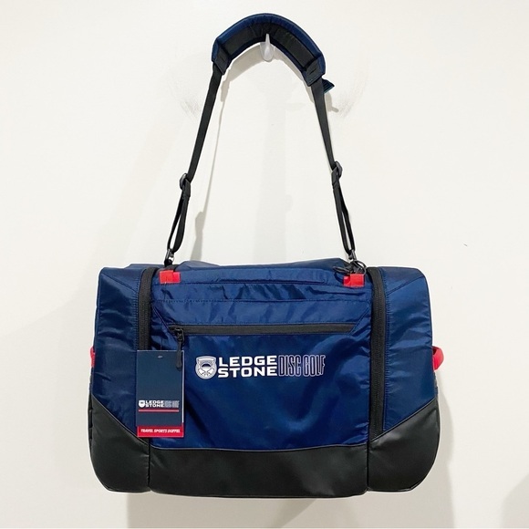 GRIPEQ Ledgestone GRIPeq TSD1 Travel Duffel Bag 2024 Blue Red Limited Ed… - Picture 1 of 10